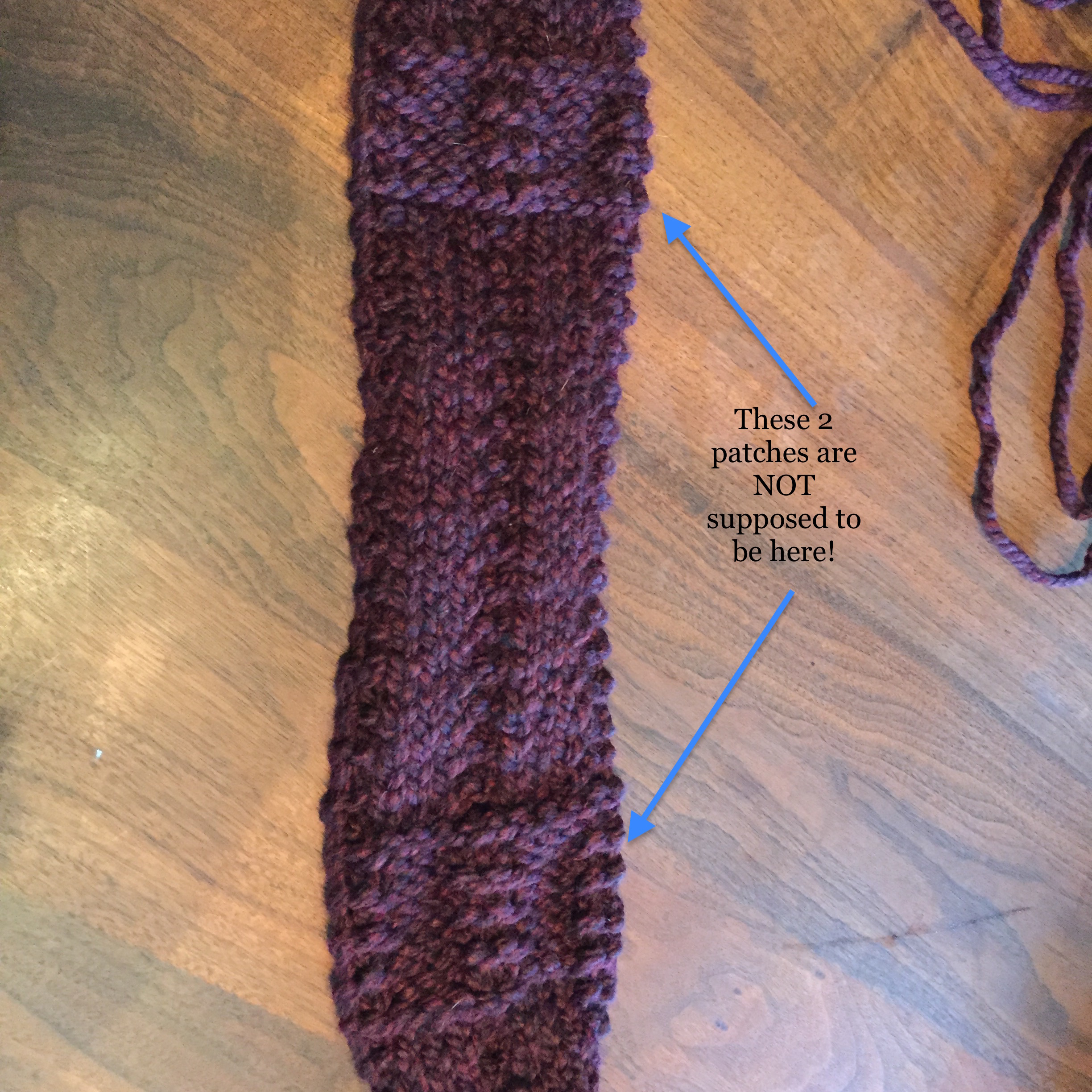 Free Easy Knit Scarf Pattern - Itchin' for some Stitchin'