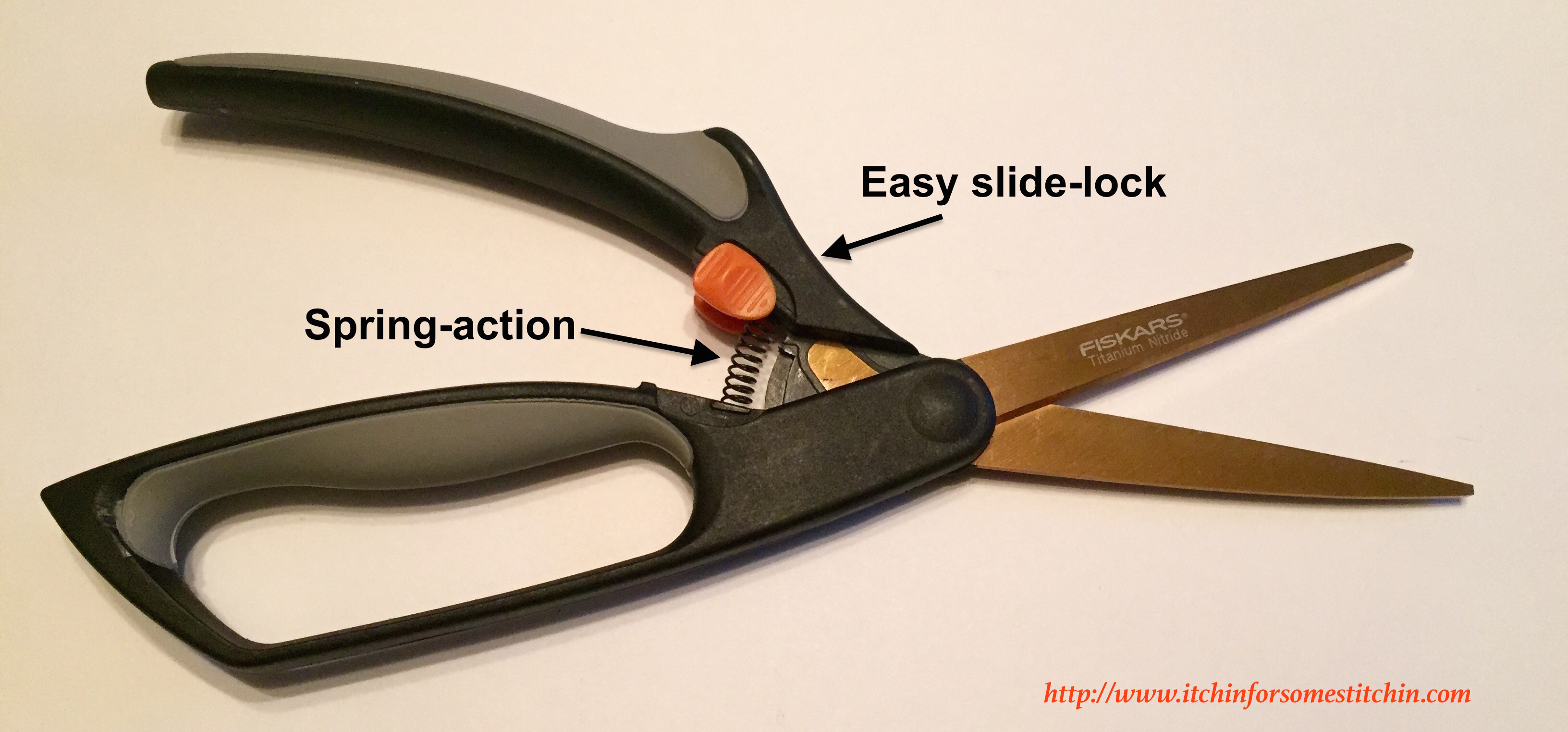 Fiskars SpringAction Fabric Scissors Review A Sewist's Perspective
