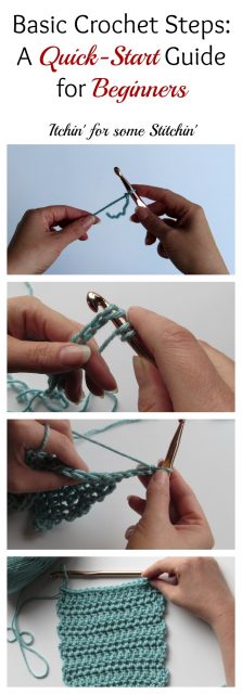 Basic Crochet Steps. http://www.itchinforsomestitchin.com
