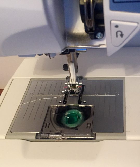 Sewing Machine needle area. http://www.itchinforsomestitchin.com
