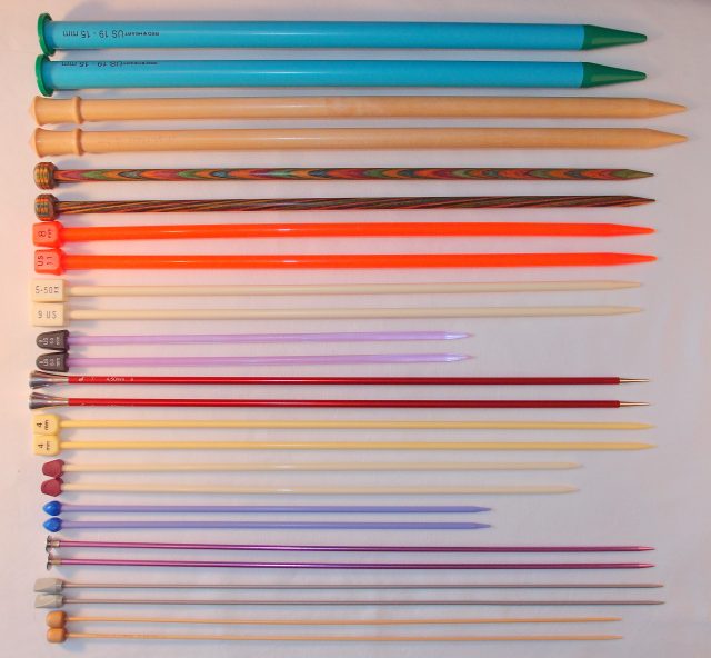 Straight Knitting Needles. http://www.itchinforsomestitchin.com