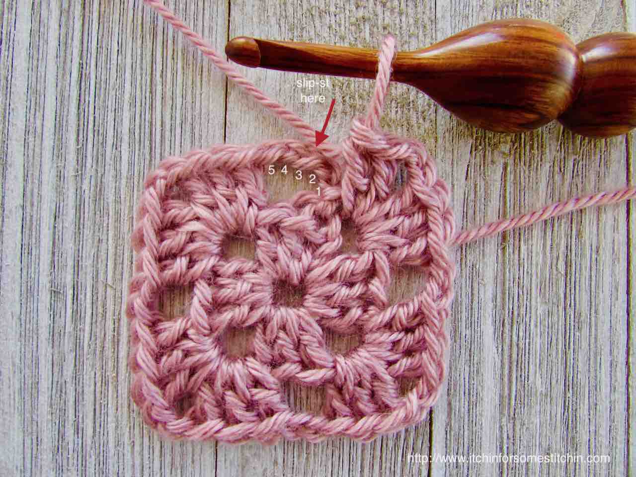 How to Crochet a Basic Granny Square by http://www.itchinforsomestitchin.com