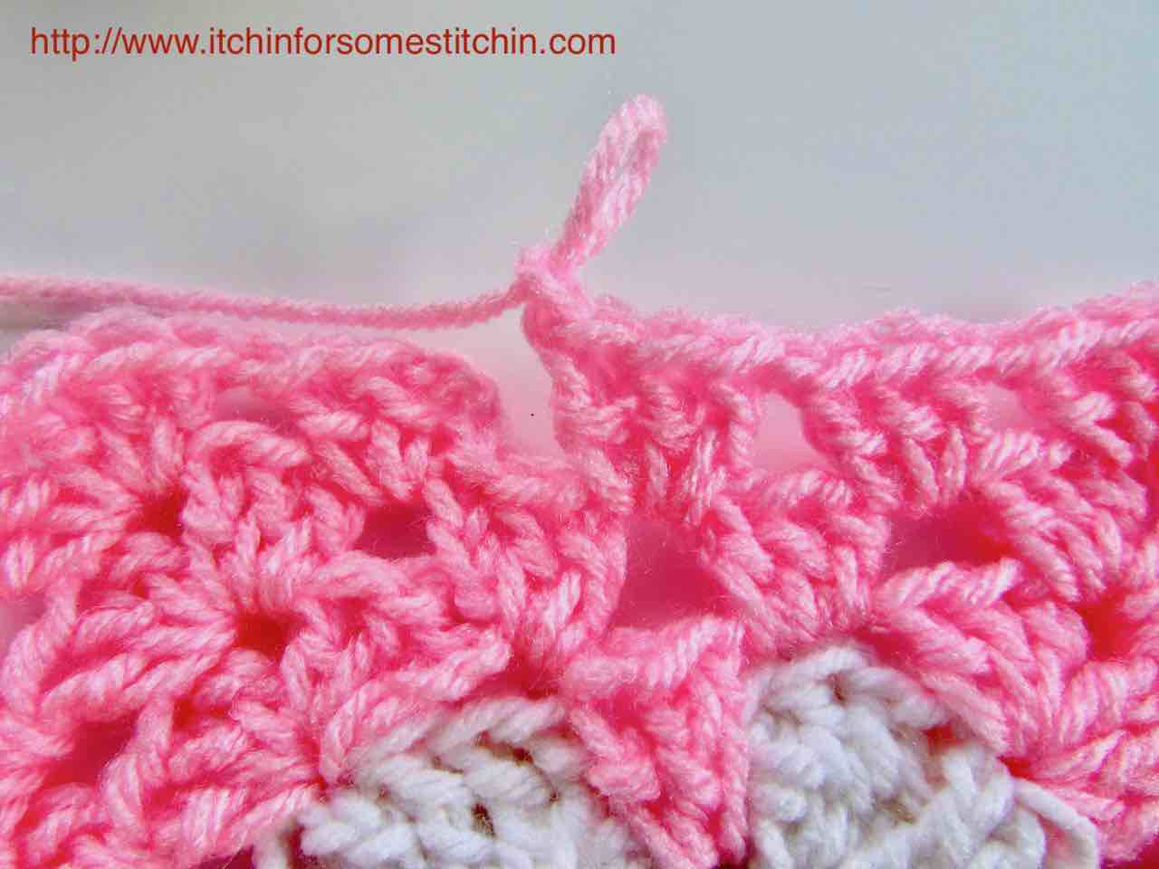 How to crochet a Granny Heart Square tutorial by http://www.itchinforsomestitchin.com