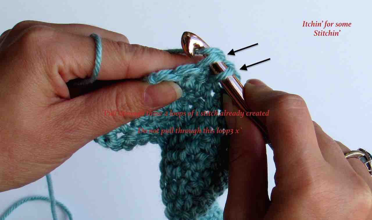 How to Single Crochet for Beginners by www.itchinforsomestitchin.com