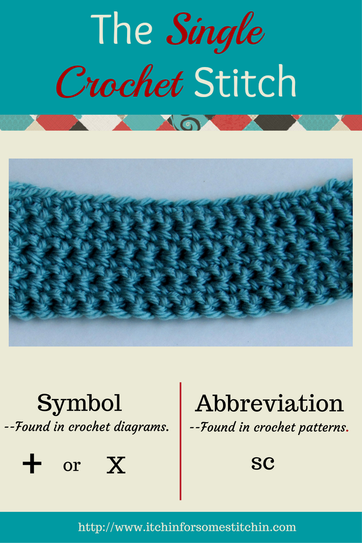 Single Crochet Illustration How to Single Crochet: 6 Easy Steps - Itchin' for some Stitchin'