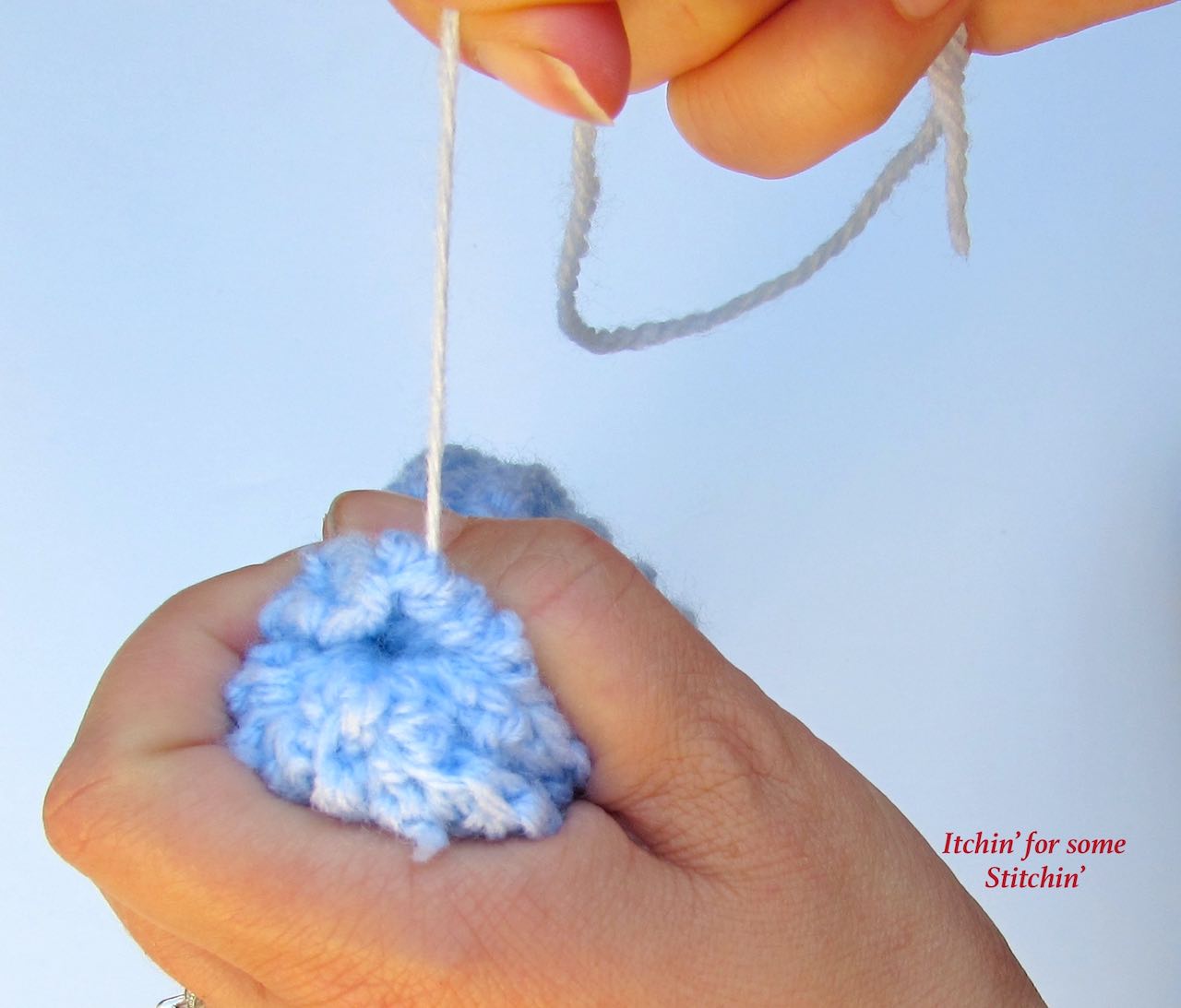 Crochet Ribbed Baby Beanie Pattern by www.itchinforsomestitchin.com