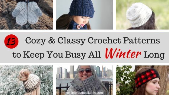 Crochet Winter Projects Roundup by itchinforsomestitchin.com