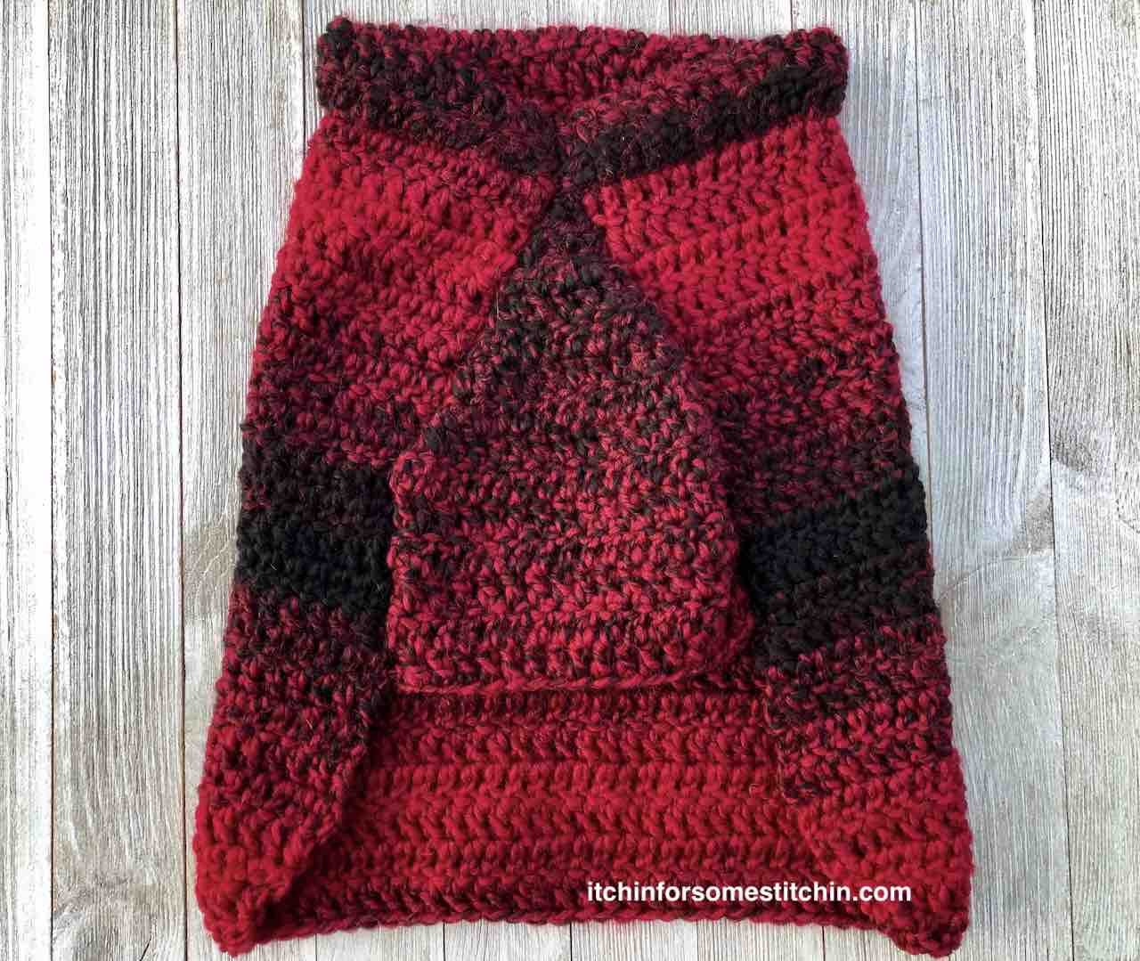 Free Crochet Dog Sweater Pattern by www.itchinforsomestitchin.com